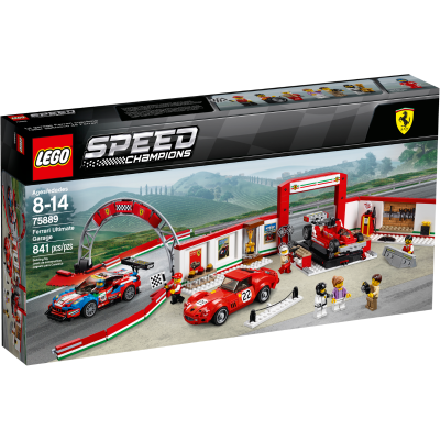 LEGO Speed champions Le garage Ferrari suprême 2019